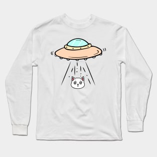 Ufo dog Long Sleeve T-Shirt